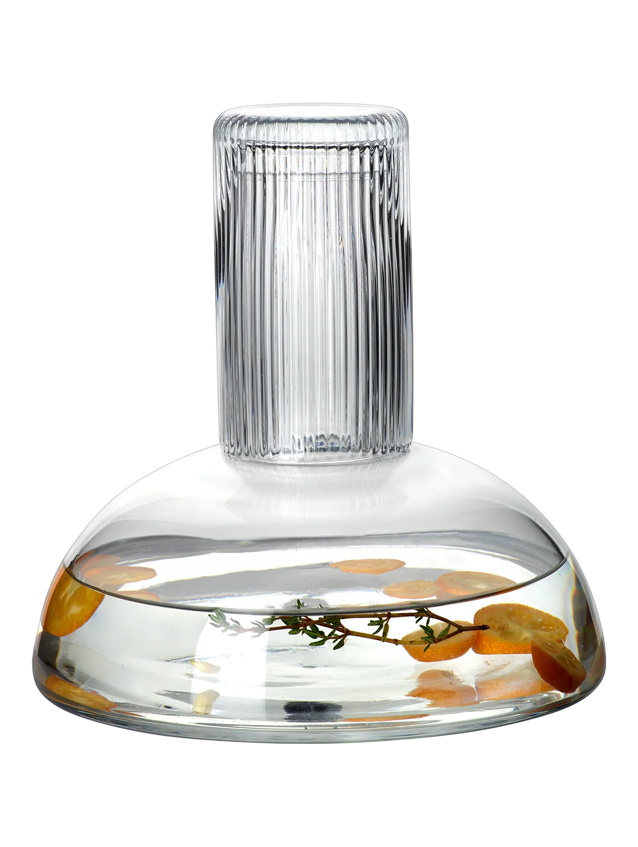 karaffe mit trinkglas, clear