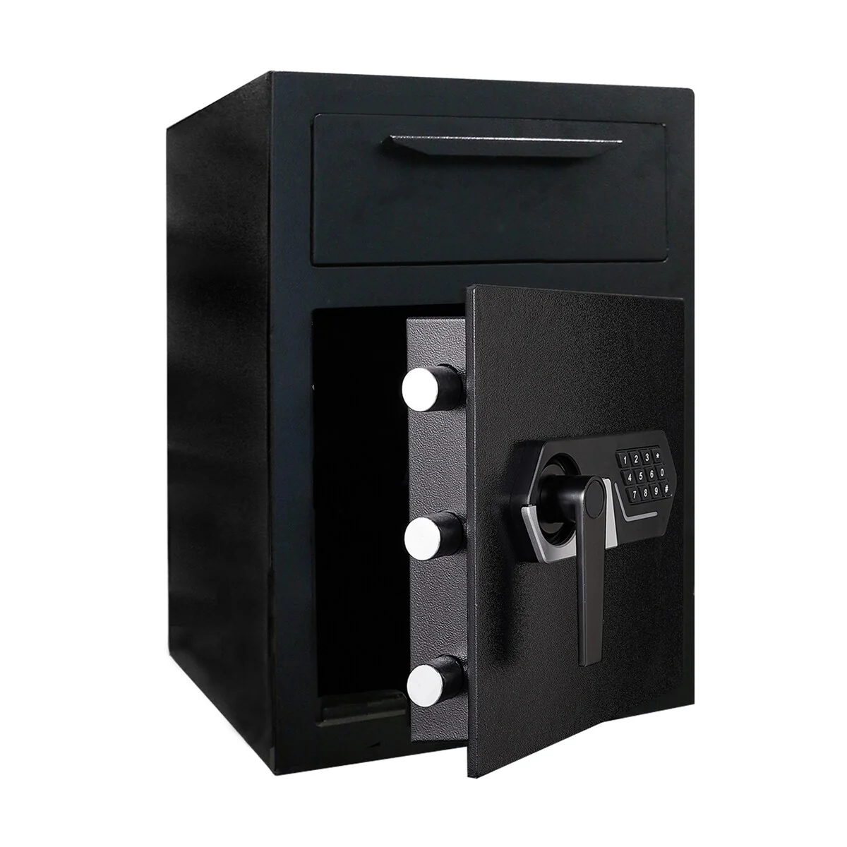Digital Safe Keypad Security Depository Drop Safe with Front Load
