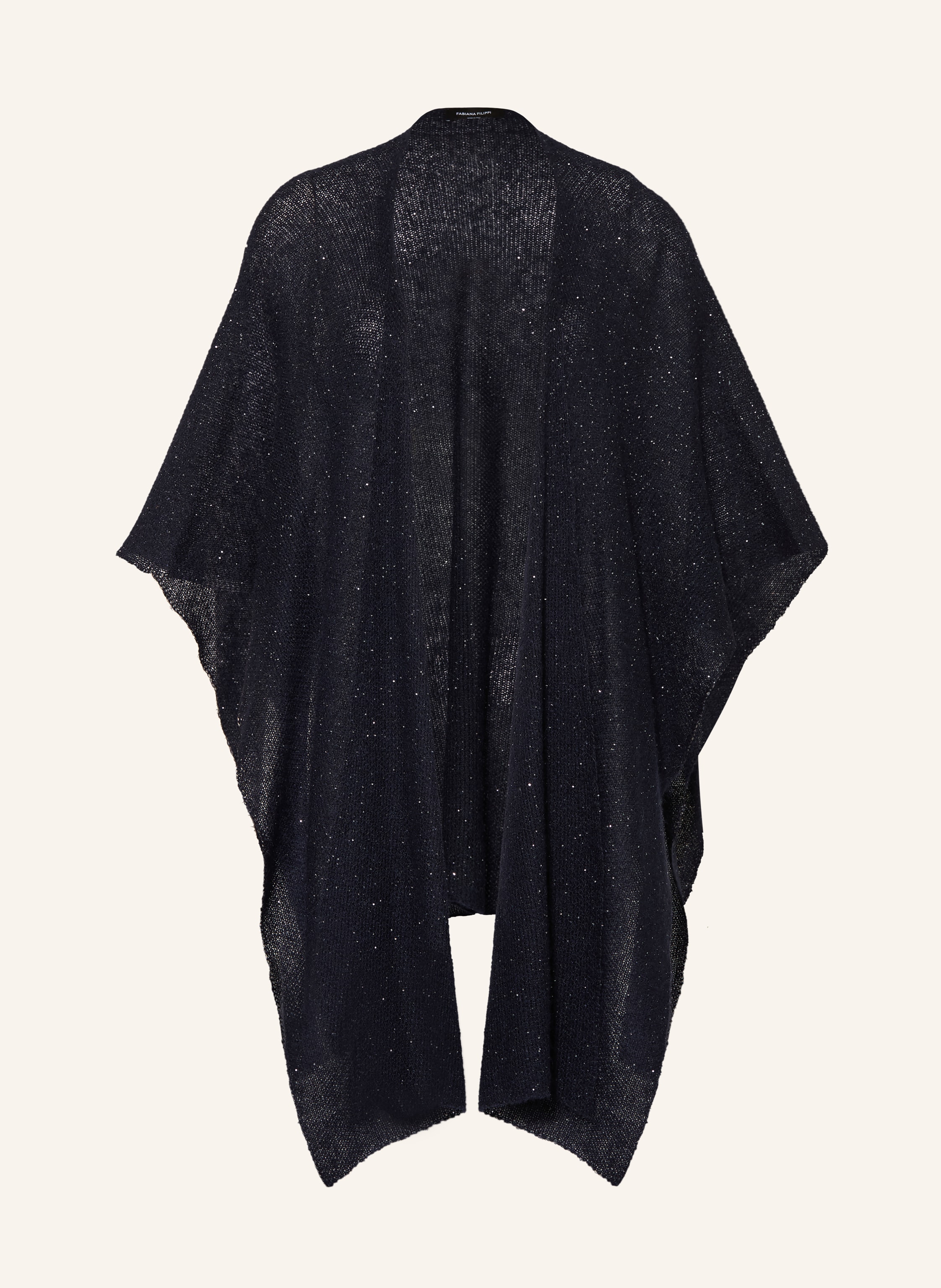 FABIANA FILIPPI Cape mit Pailletten