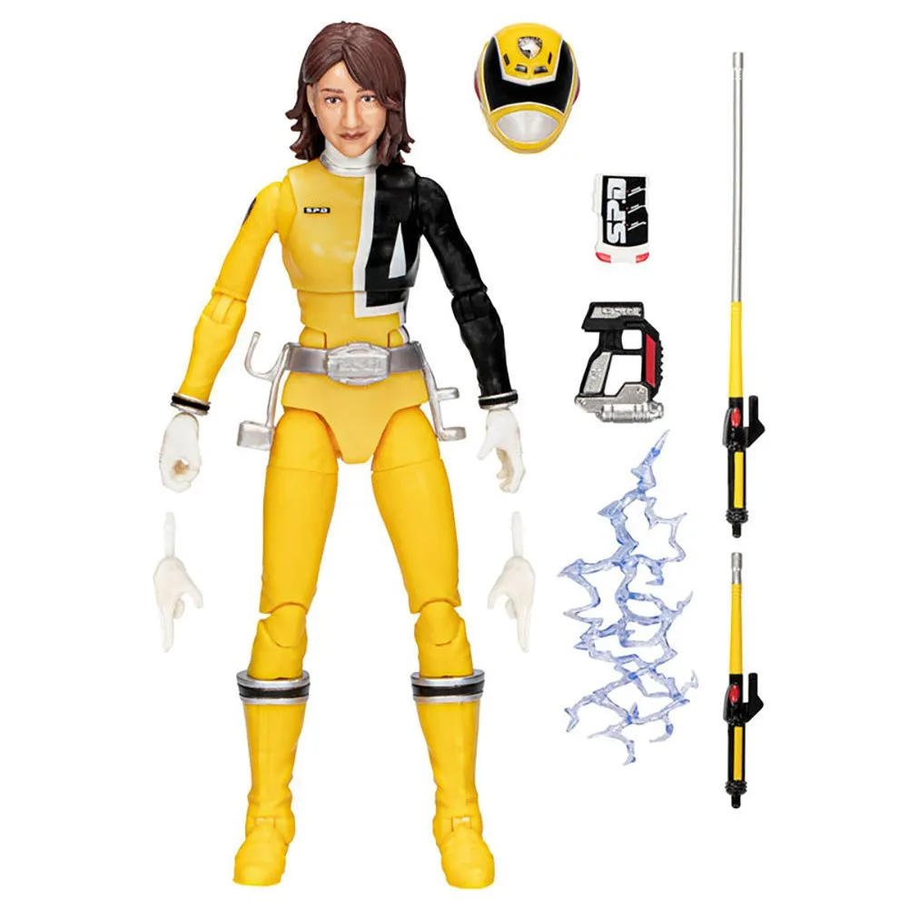 Hasbro S.P.D Yellow Ranger Lightning Collection Power Rangers Figure 15 cm