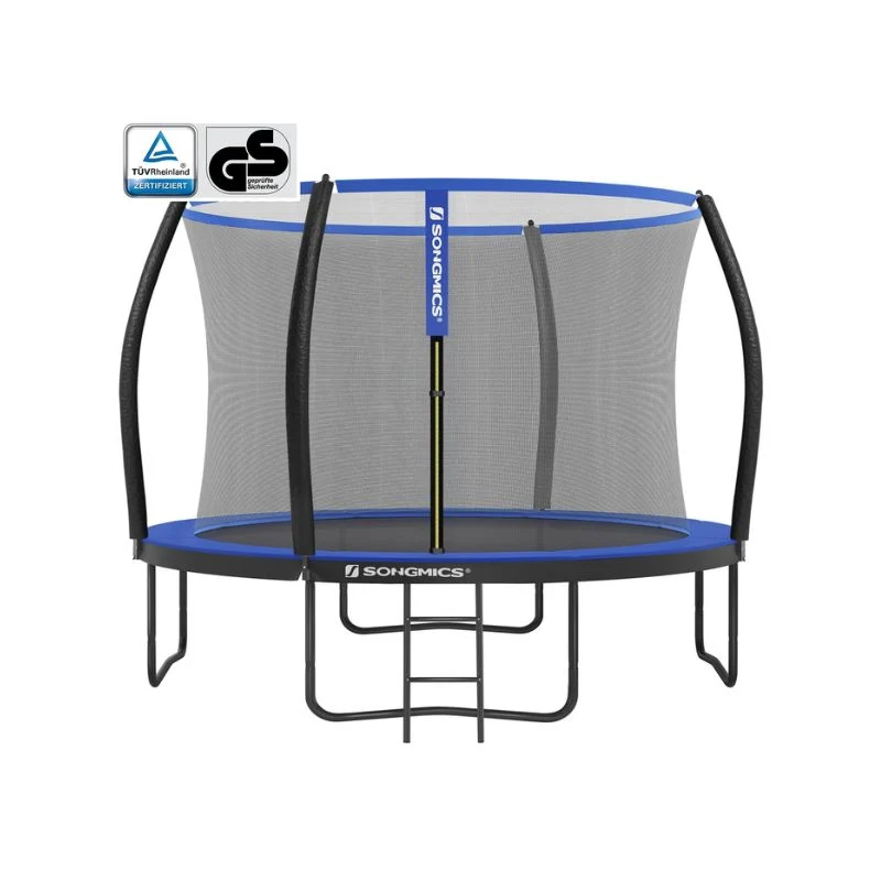 Trampoline extérieur avec échelle