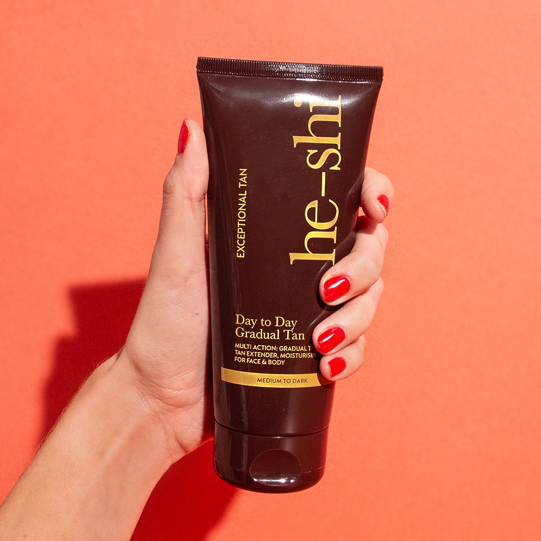 He-Shi Tan Day to Day Gradual Tan - Dark Colour Shade
