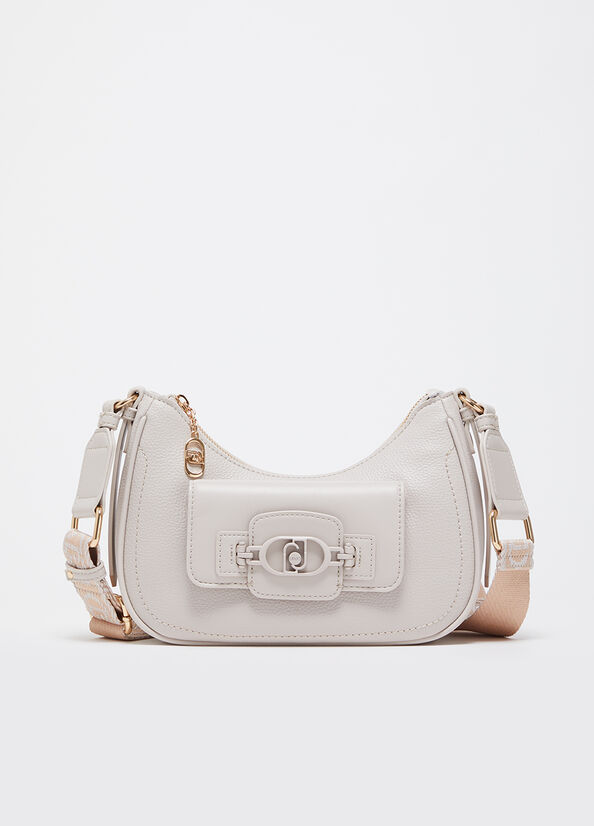 Borsa a tracolla piccola con logo