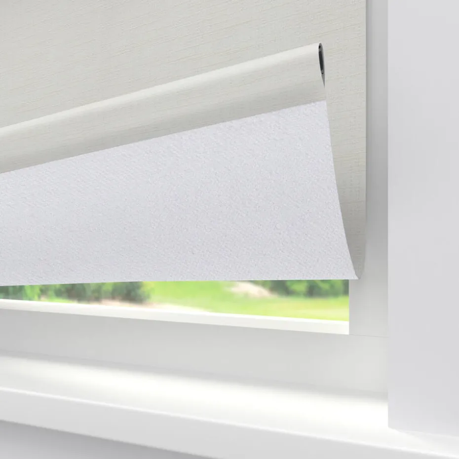 Kwantum Rolgordijnen | Rolgordijn Xem  Verduisterend Wit