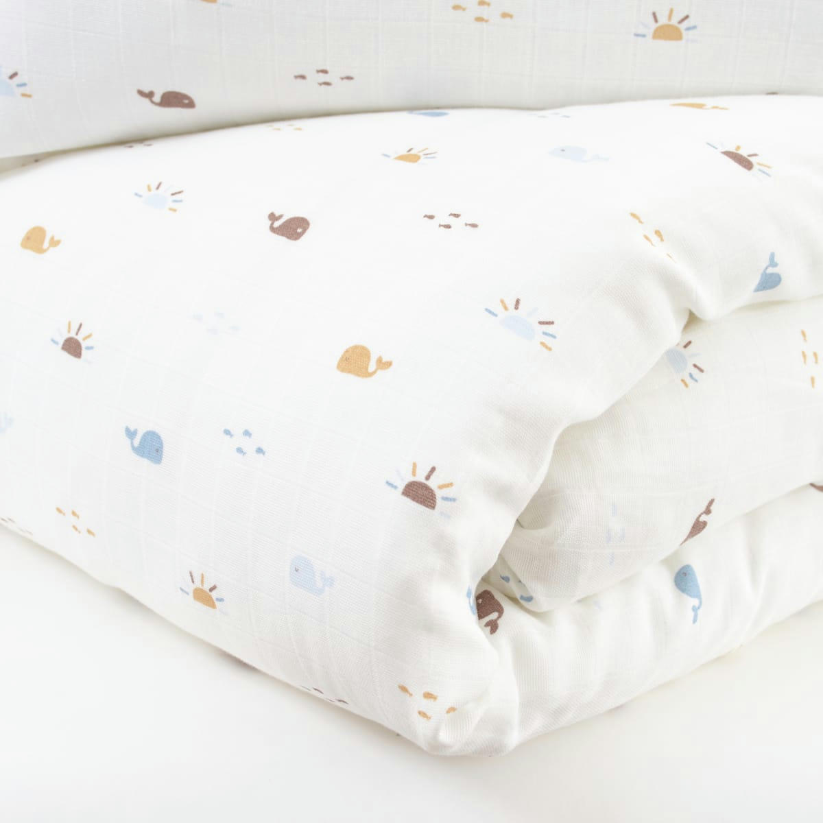 MALO - Parure de lit housse de couette + taie 100x140 cm - 40x60 cm