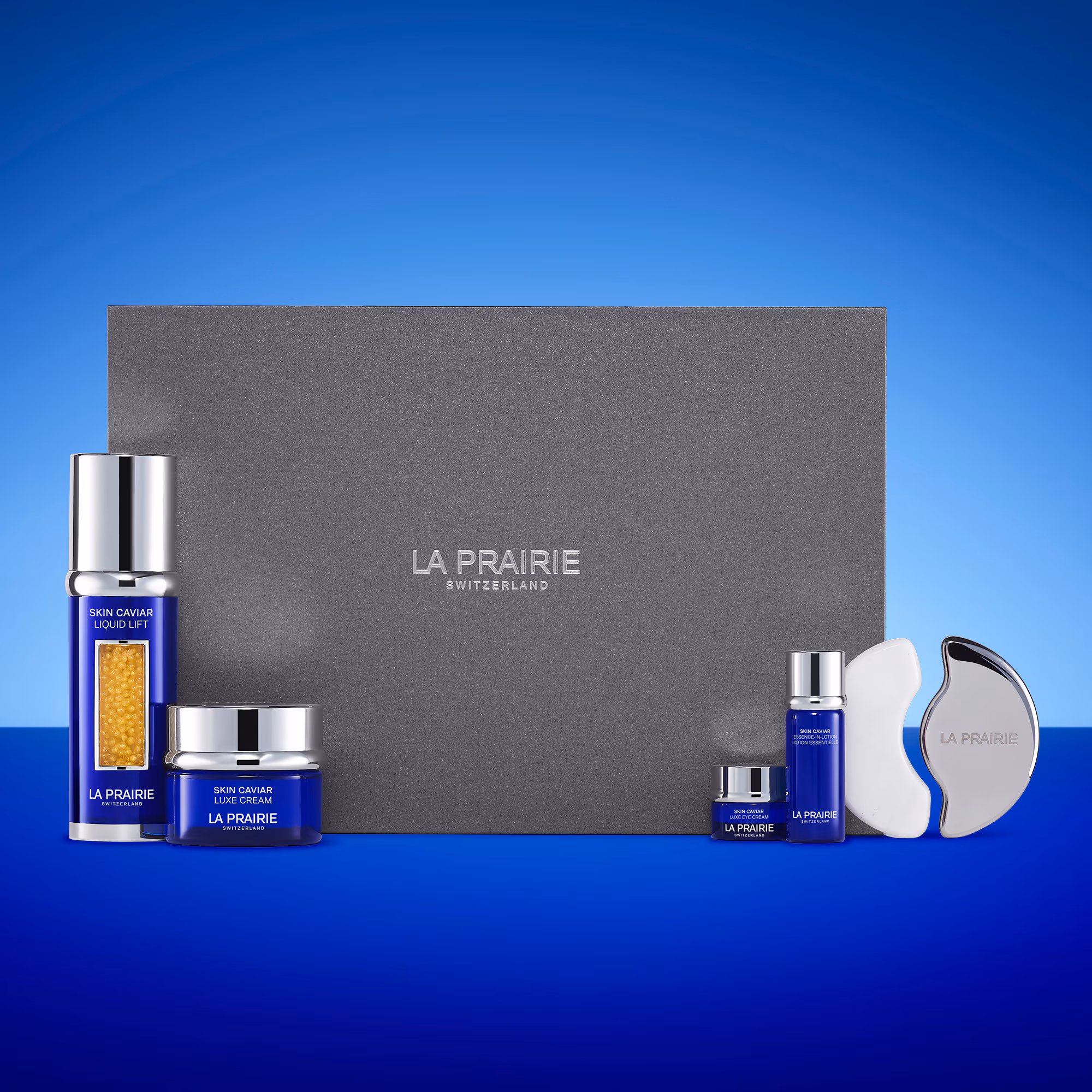 SKIN CAVIARCoffret - crème luxe + lotion essentielle + concentré liftant + crème luxe yeux