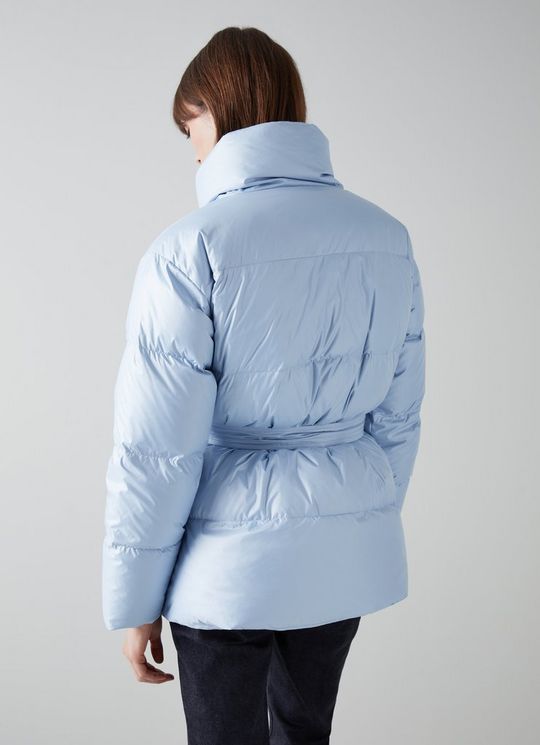 Morzine Sky Blue Recycled Down Puffer Jacket