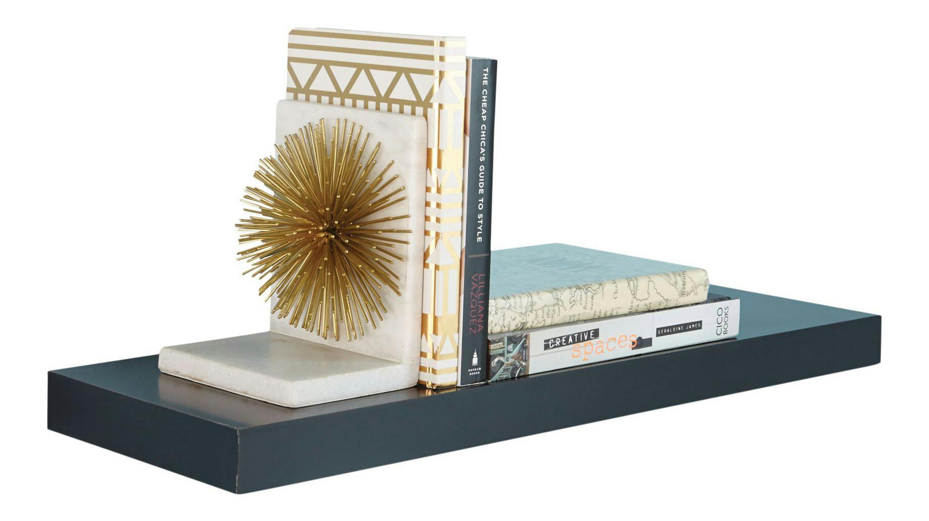 CANVAS Manhattan Floating Wall Shelf, Assorted Colours, 24-in