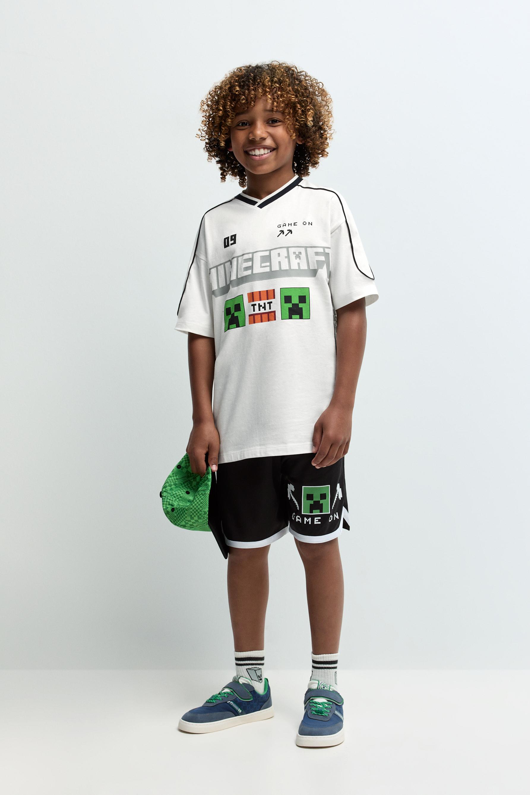 Bermuda deportiva Minecraft
