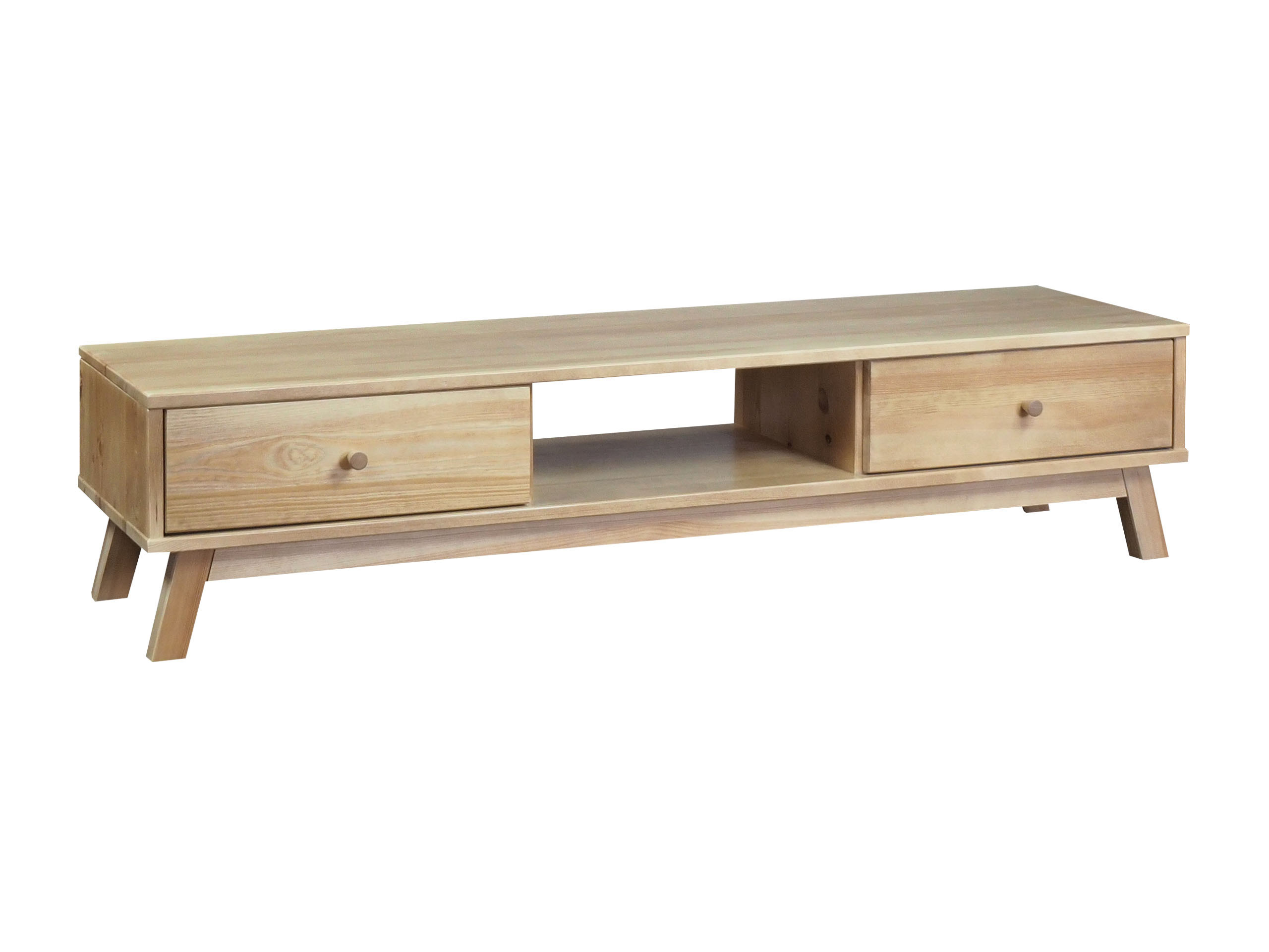 Szafka RTV 36x160 drewniana OREGON WOOD, kolor dębowy