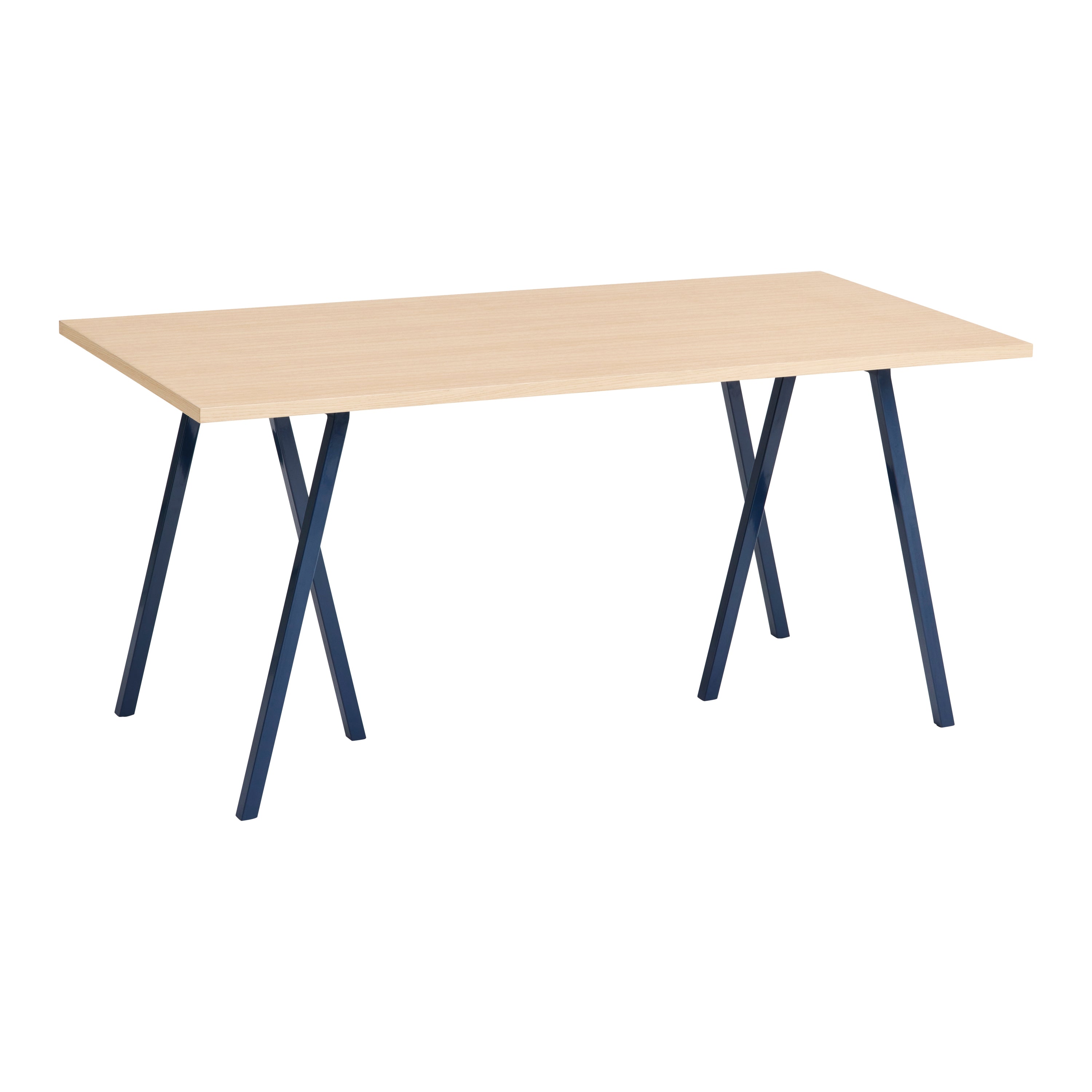 HAY Loop Stand Eettafel 160 x 77,5 cm - Deep Blue