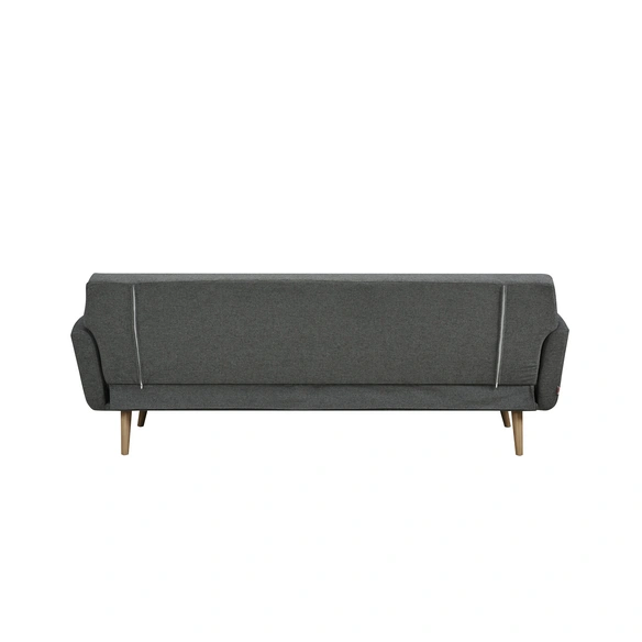 Schlafsofa, Breite: 212 cm, grau