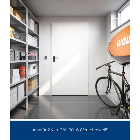 Innentür, »ZK-1«, LxH: 100x200 cm, pulverbeschichtet, schwarz