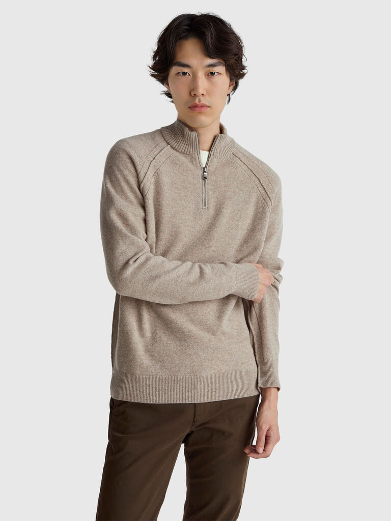 Turtleneck in pure Merino wool