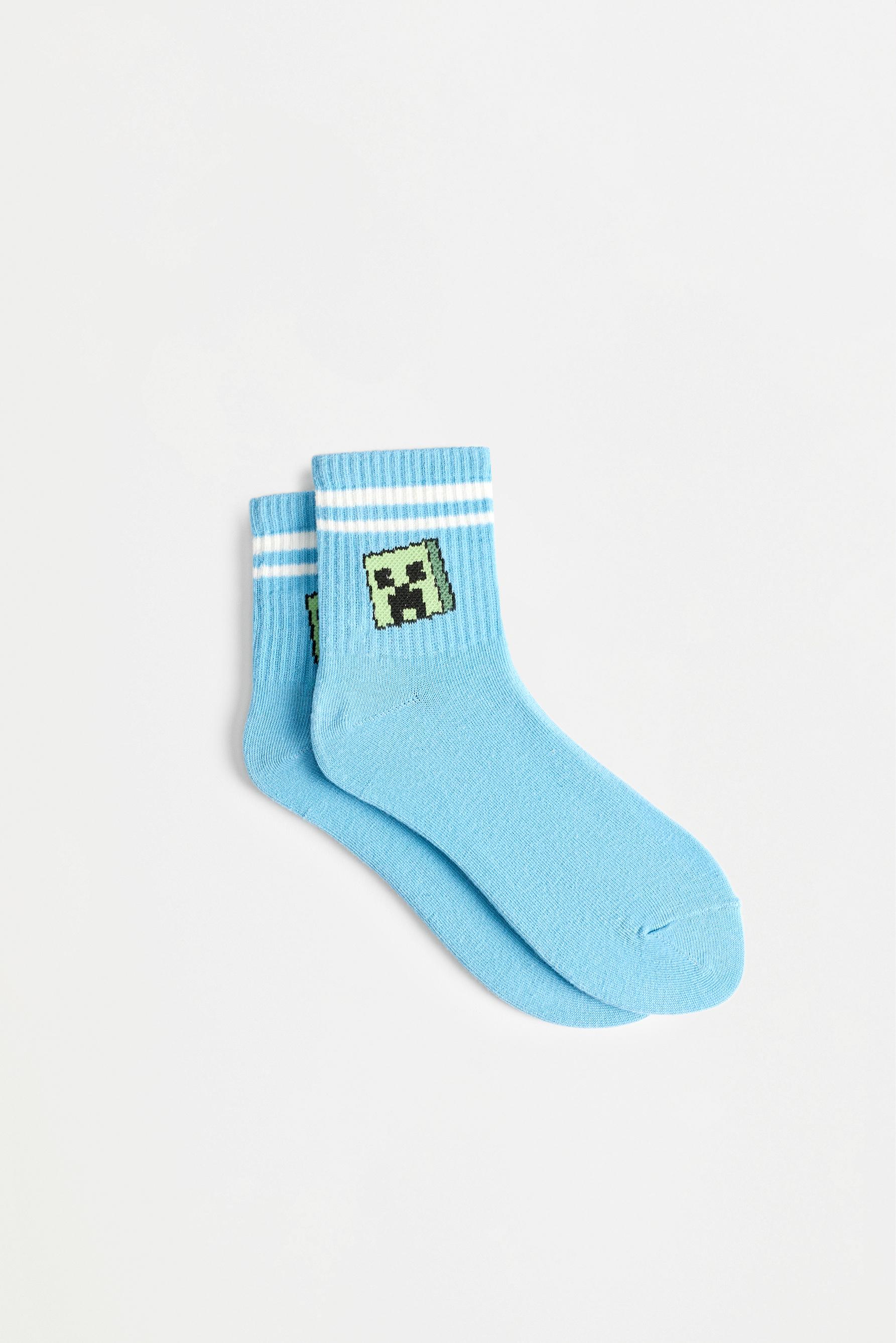 Calcetines cortos Minecraft (Pack 4)