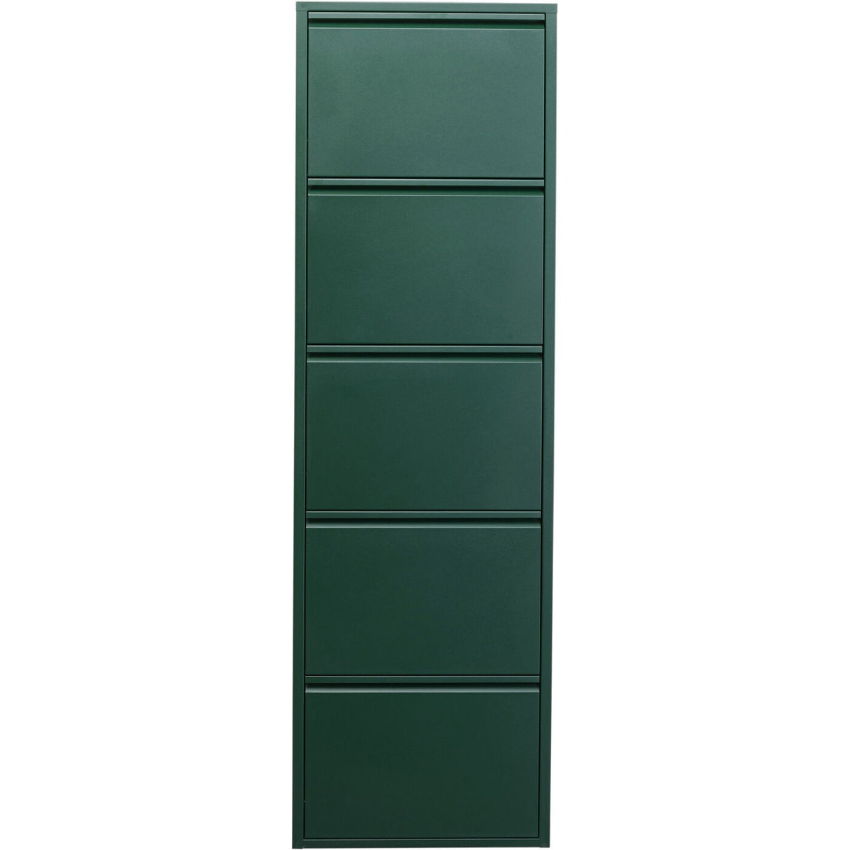 Kare Design Schoenenkast Caruso - groen - 5 laden