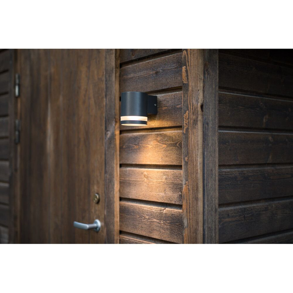 VEGGLAMPE ECOLITE LIBRA I ANTRACIT