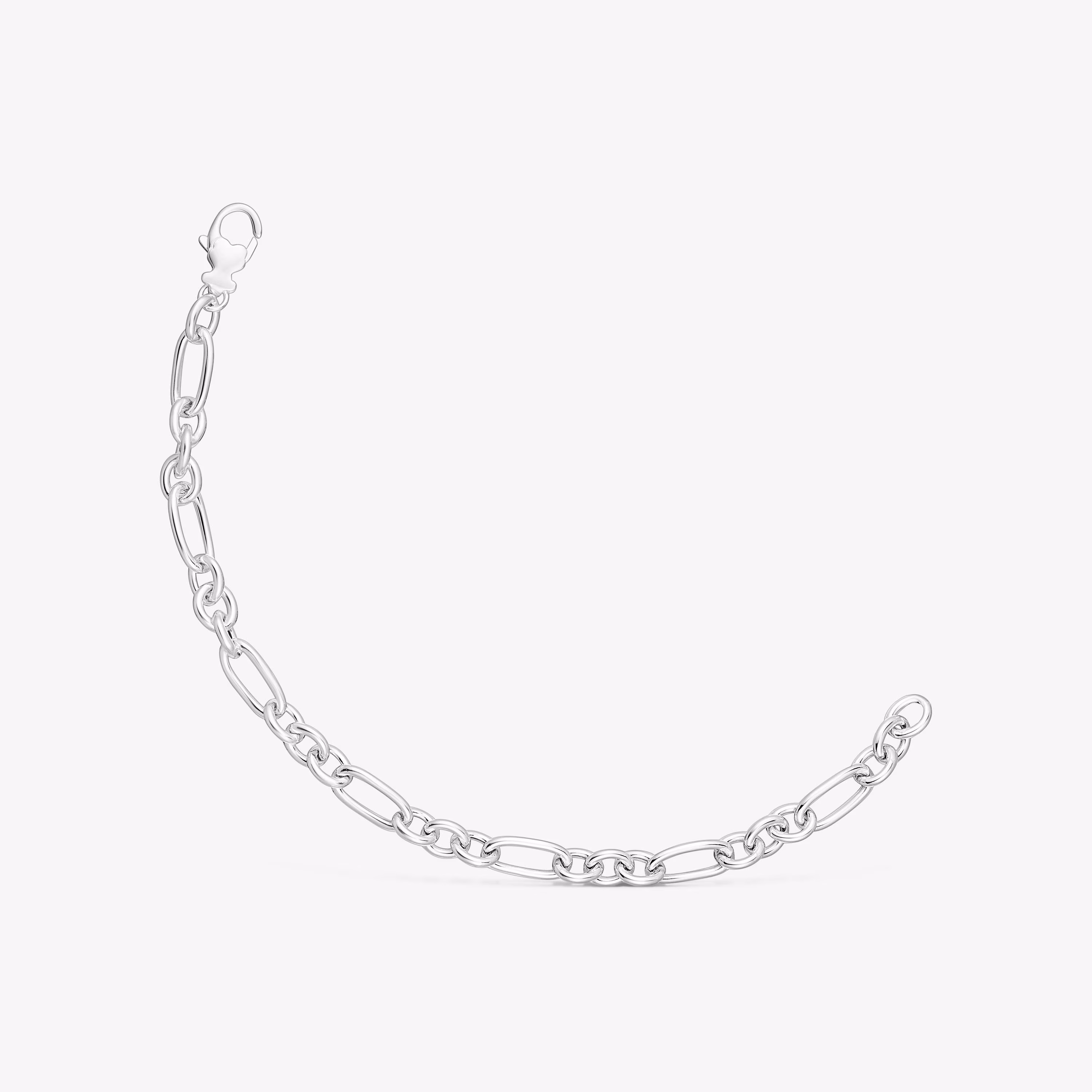 Pulsera cadena anillas de plata Sweet Dolls