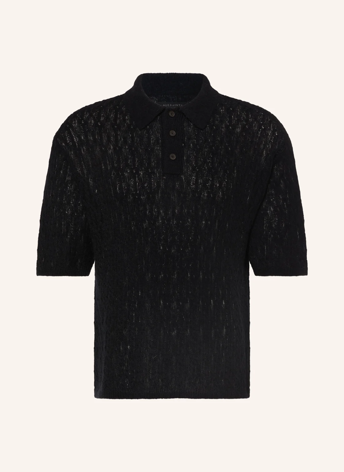 ALLSAINTS Strick-Poloshirt CYCLONE