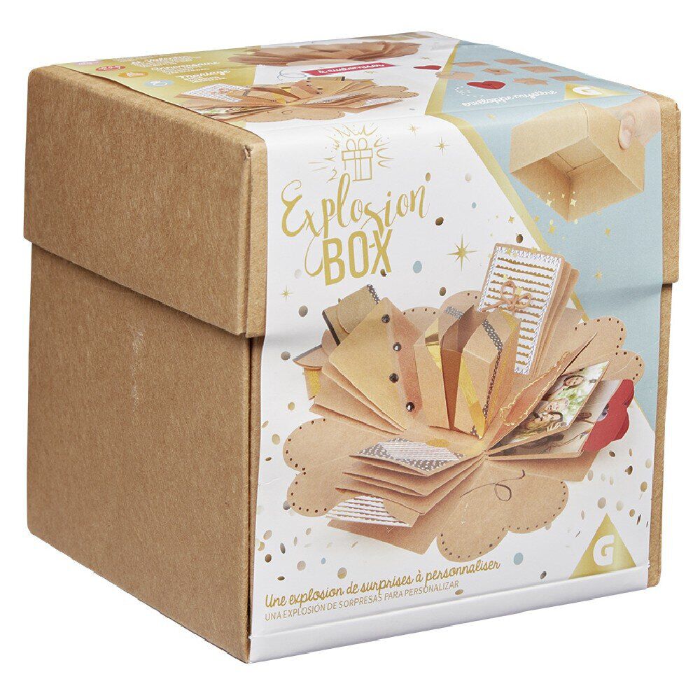 BoÎte d'emballage à personnaliser Explosion box