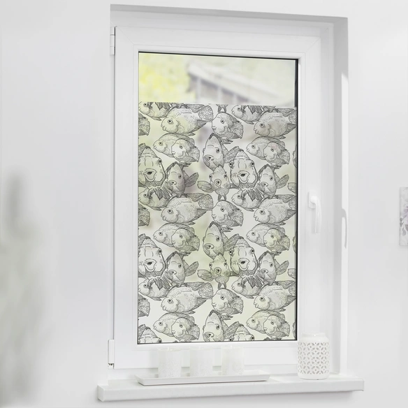 Fensterfolie, Polyvinylchlorid (PVC), Format: 100 x 180 cm (B x L) cm