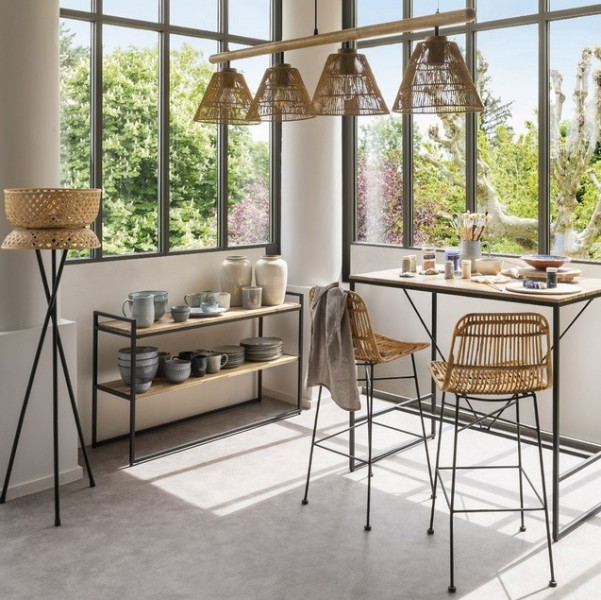 Lampa wisząca 4-źródła światła Jane 132 cm