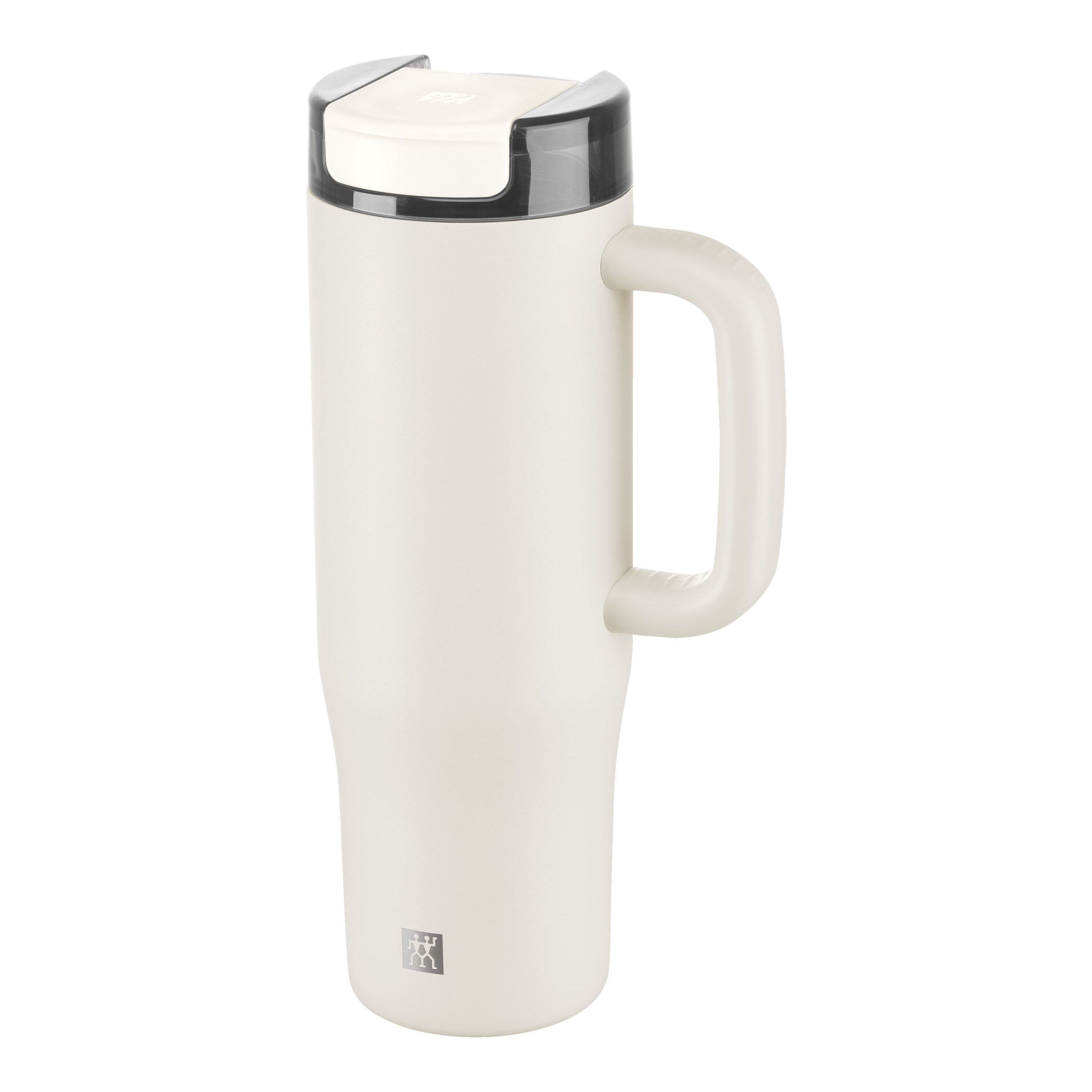 Thermo Straw Tumbler, 900 ml, Stainless steel, cream