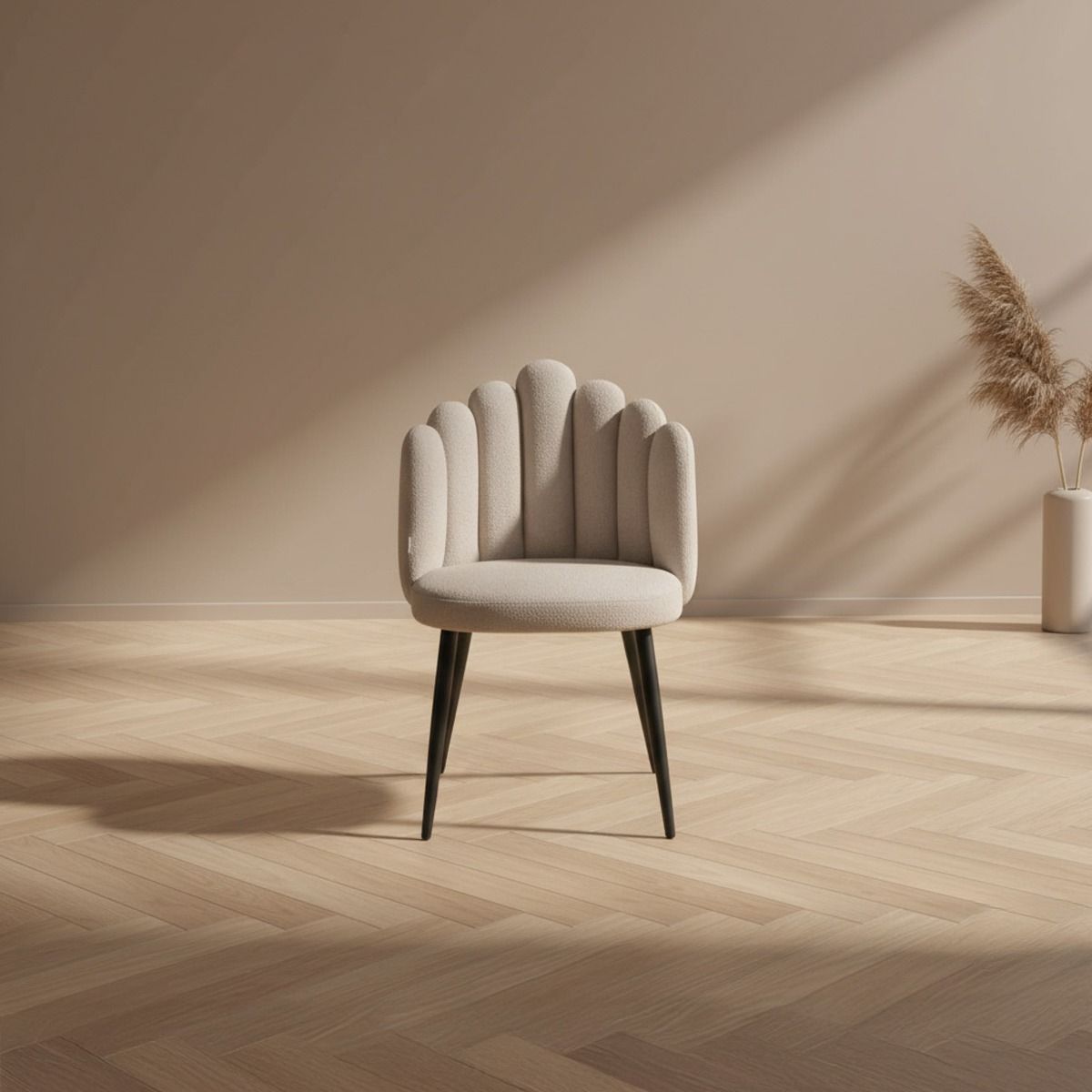 Krzesło AULA Beżowe 56x55x86 cm