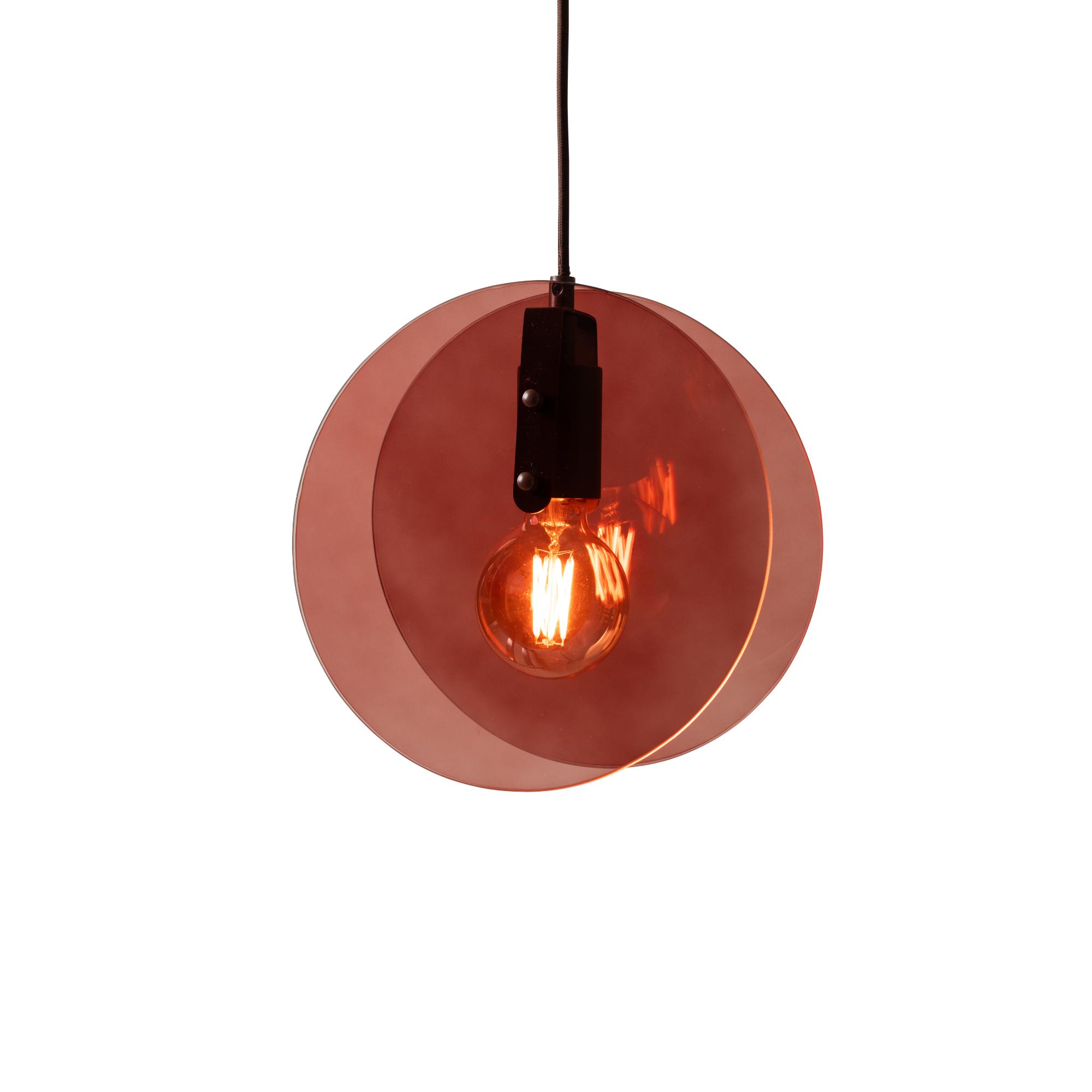 it's about RoMi hanglamp Toledo - bruin - 22x25x278.5cm