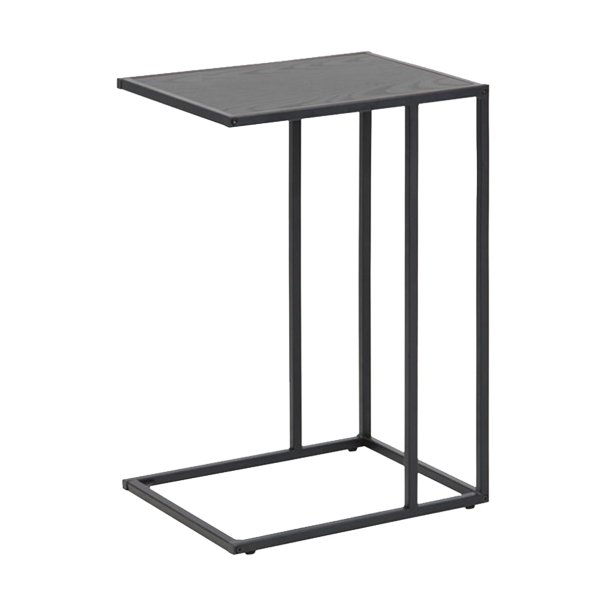 Lisomme Vic Houten Bijzettafeltje 43 x 35 cm - Zwart