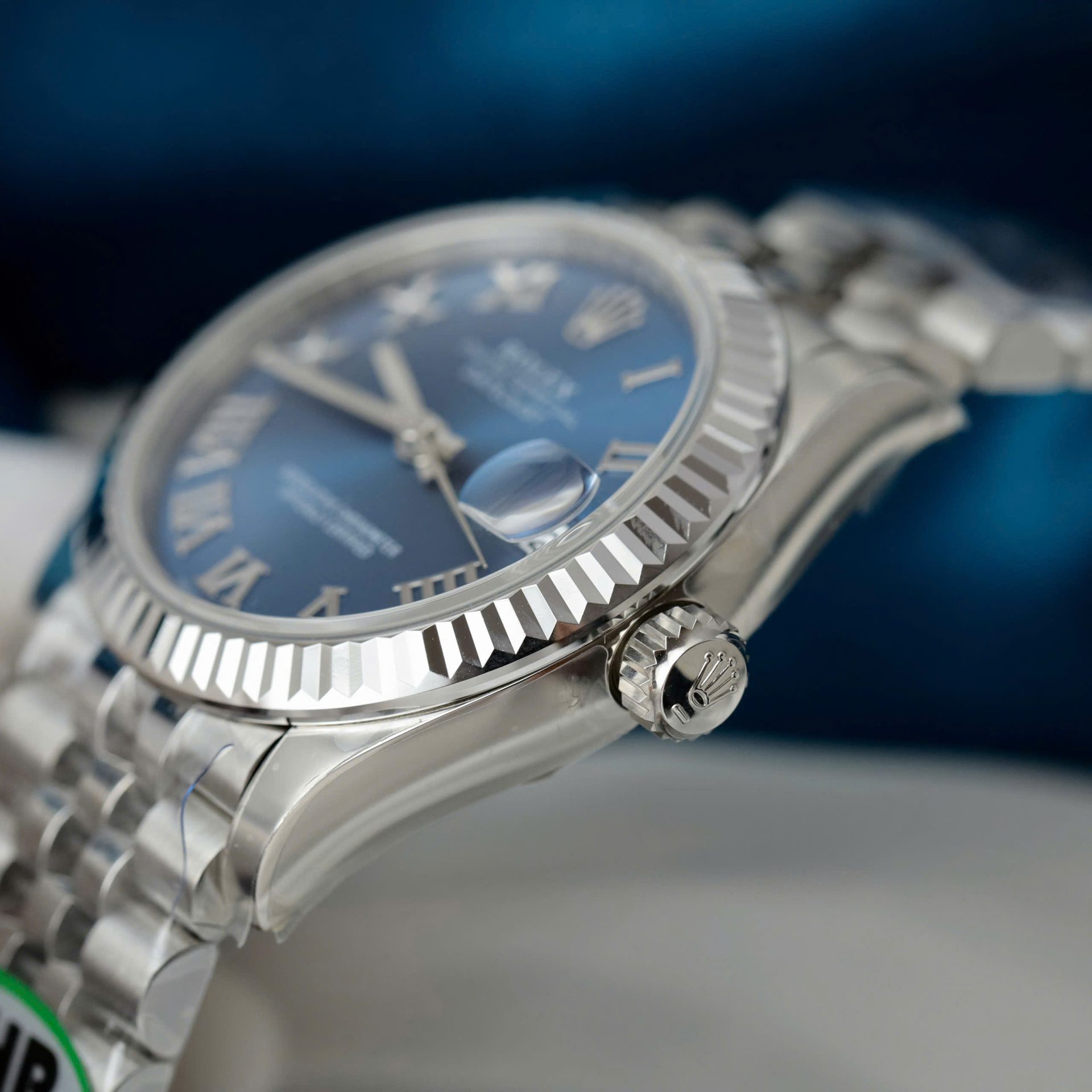 Rolex Datejust 316L Steel Blue Dial 31mm Jub THBF Replica