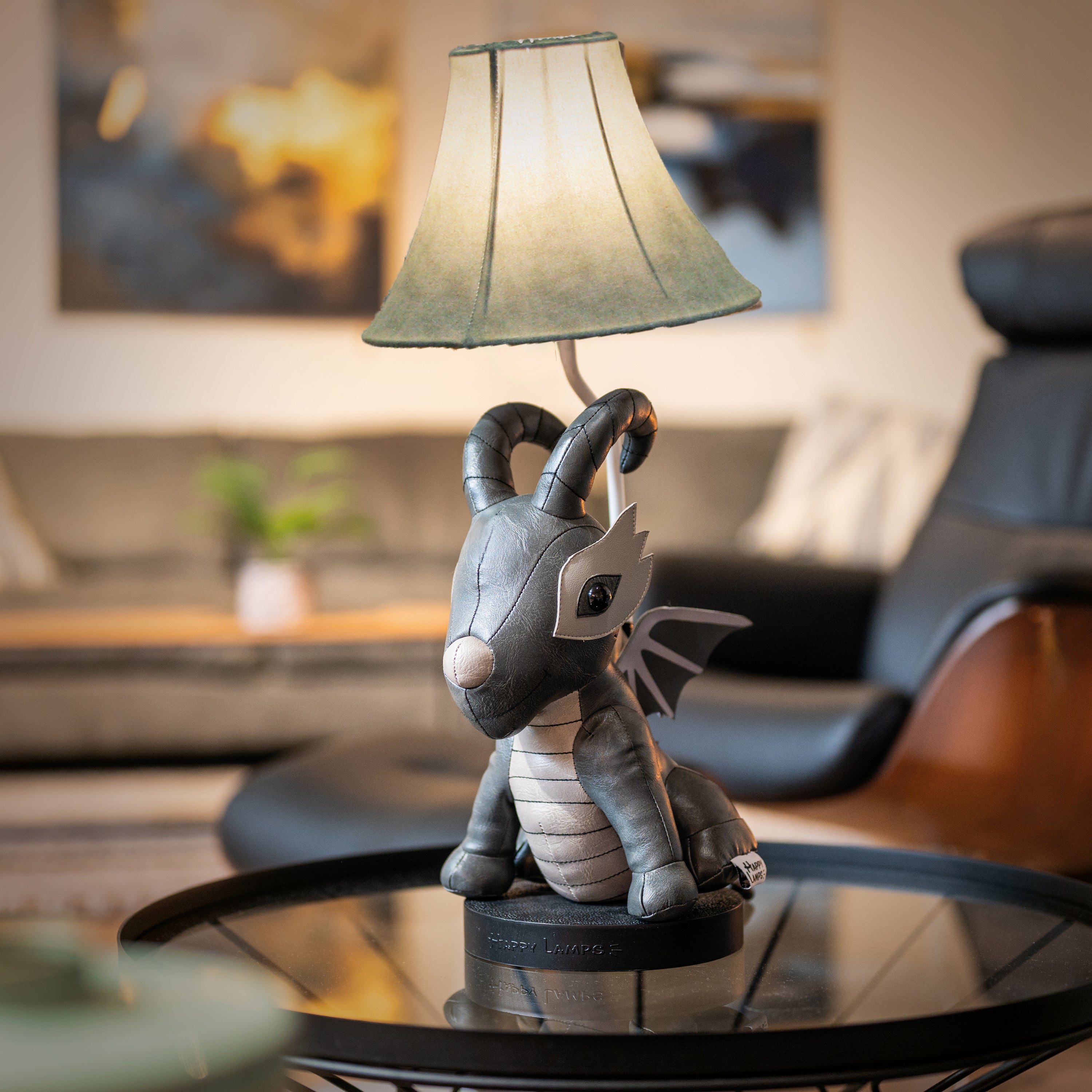 Happy Lamps Black Dragon Tafellamp