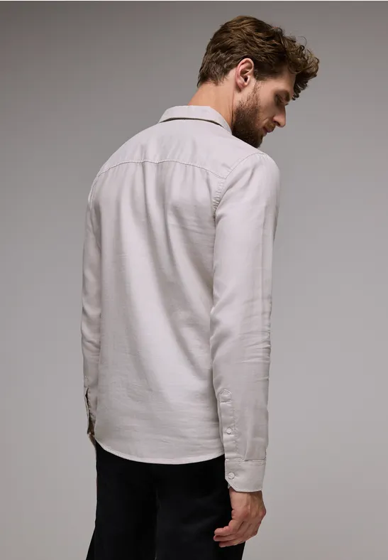 Strukturhemd im Slim Fit