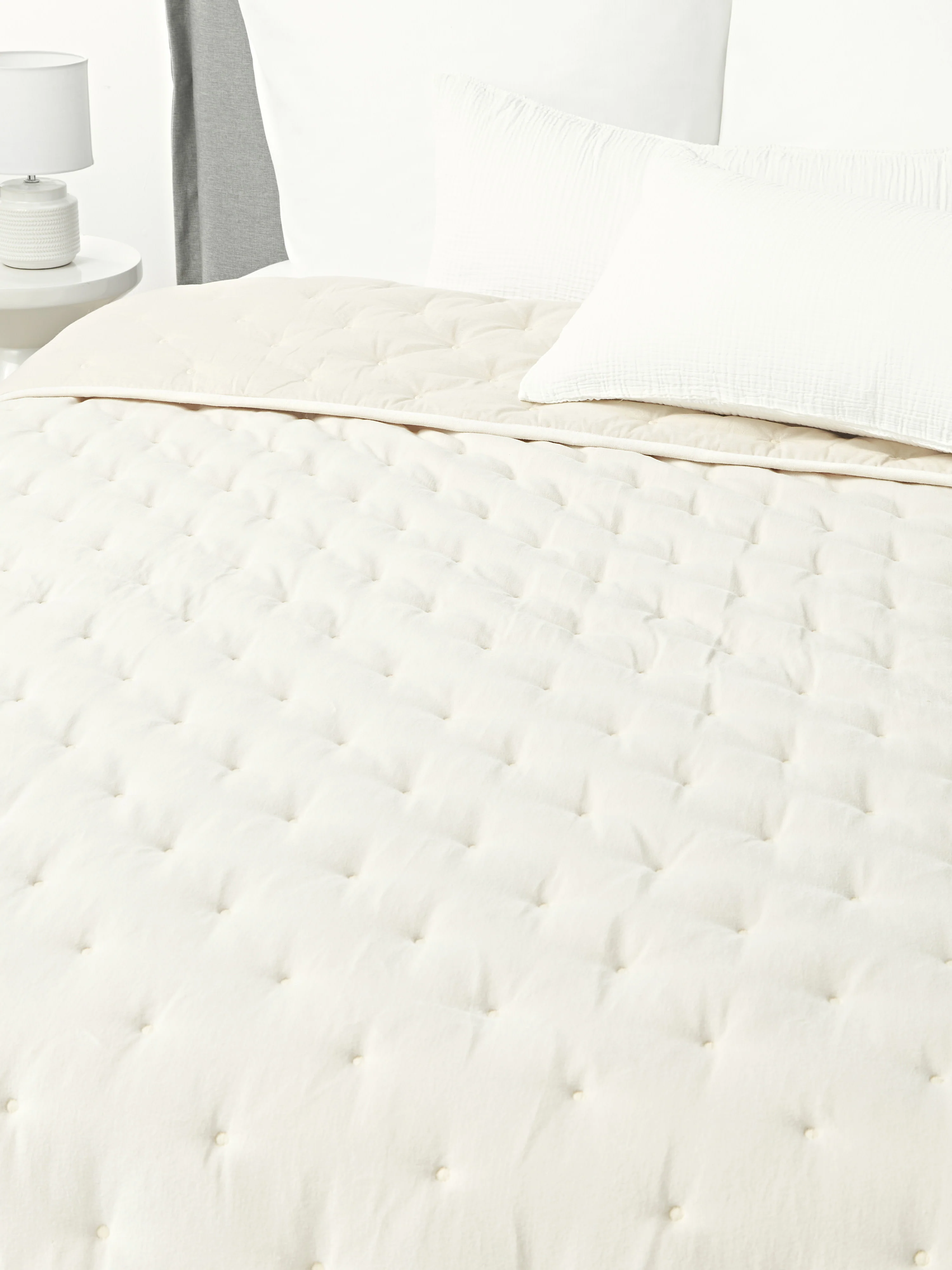 Gesteppte Tagesdecke Cheryl aus Samt