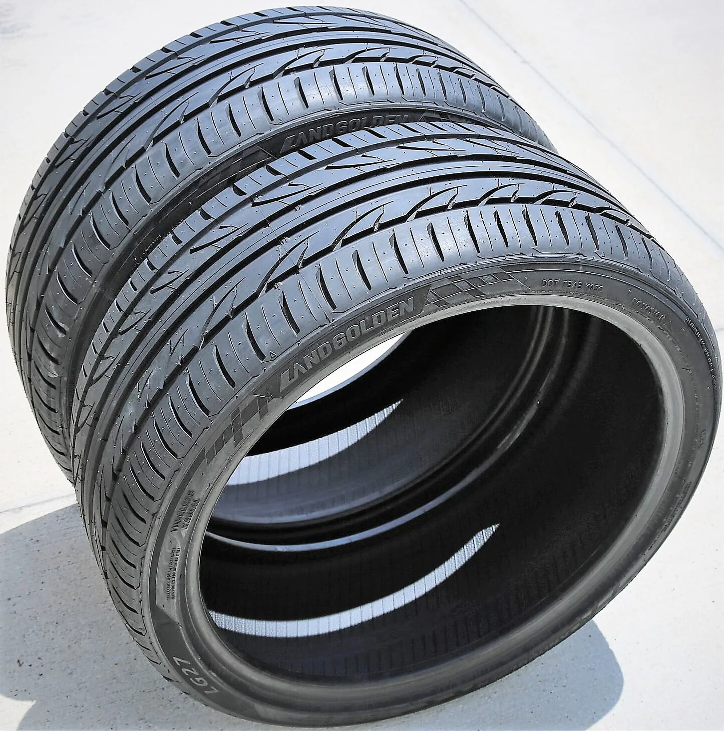 A pair of (2) 245/30R20 ZR 97W XL A/S performance tires