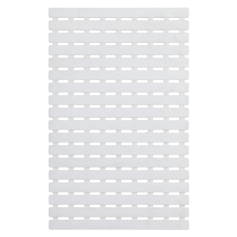 Tapis de bain Arinos blanc 63 x 40 cm WENKO