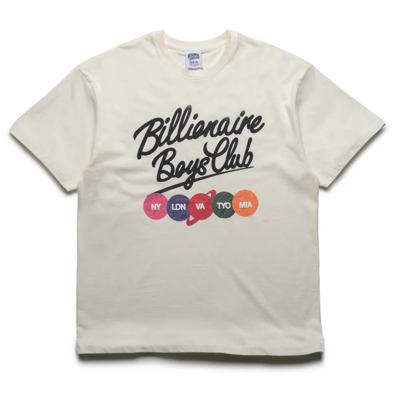Billionaire Boys Club Align Tee - Winter White