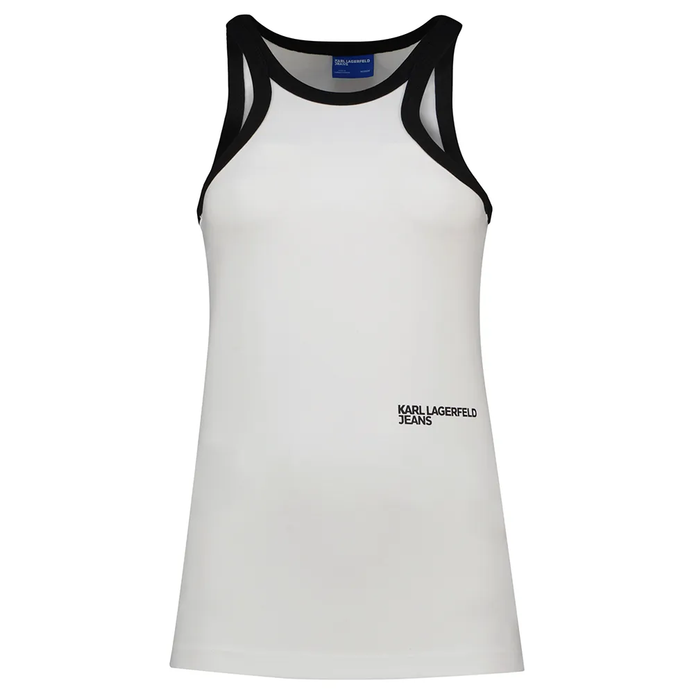 Karl Lagerfeld Jeans Milano Racer sleeveless T-shirt