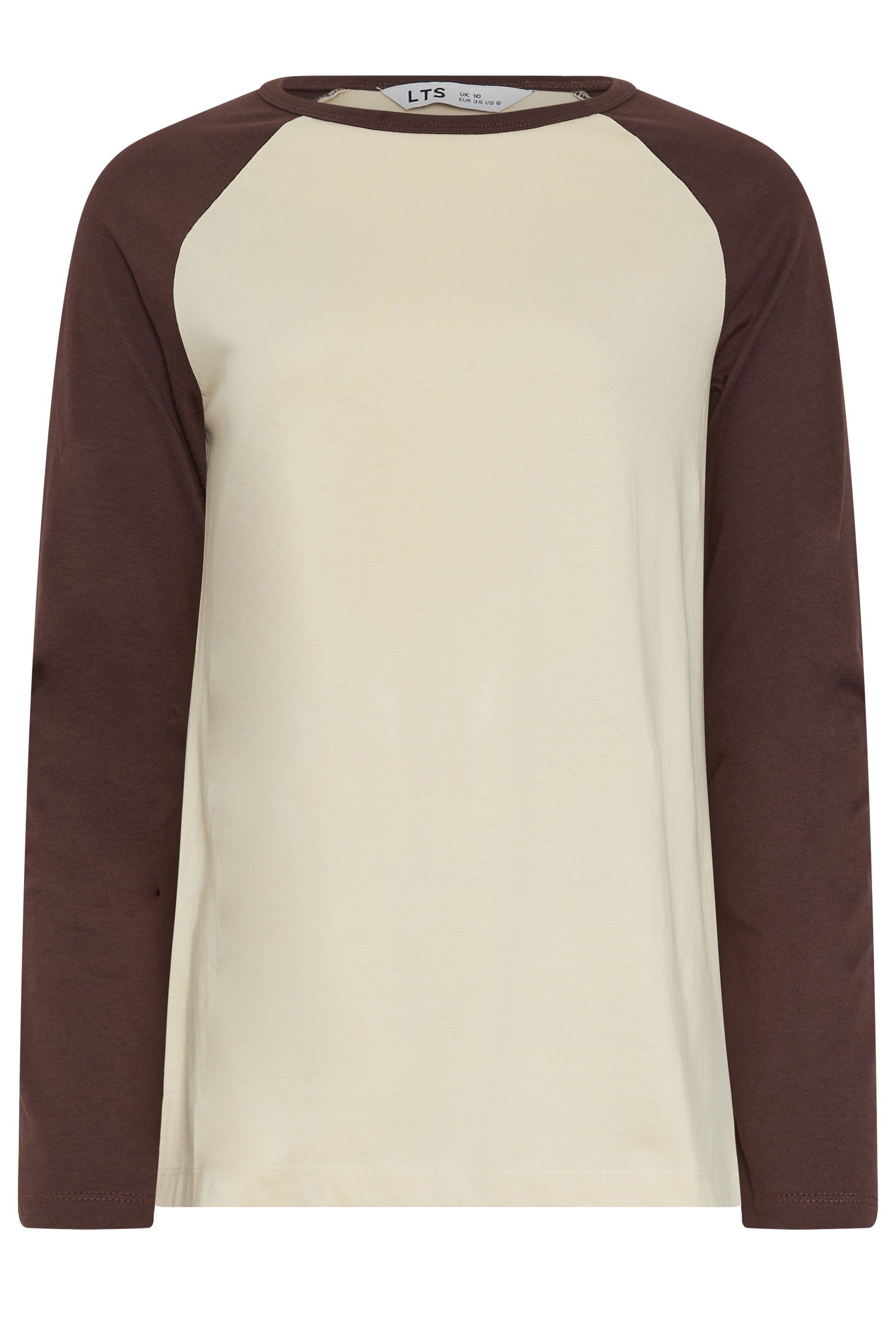 Long Tall Sally Tall Raglan Cotton T-Shirt