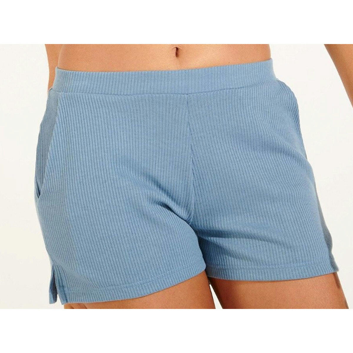 Short en  maille côtelée homewear Pike Passion