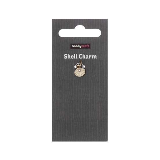 Gold Shell Charm
