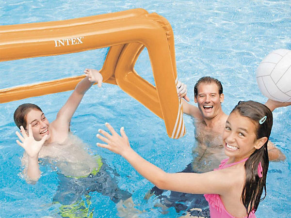 Jeu de water polo gonflable - Intex