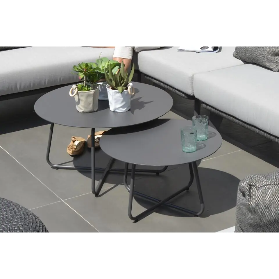4-Seasons Outdoor Dali koffietafel &Oslash;60 cm. - Antraciet