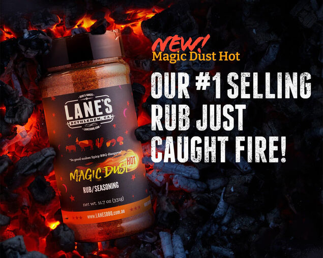 Lanes BBQ - Magic Dust Hot BBQ Rub