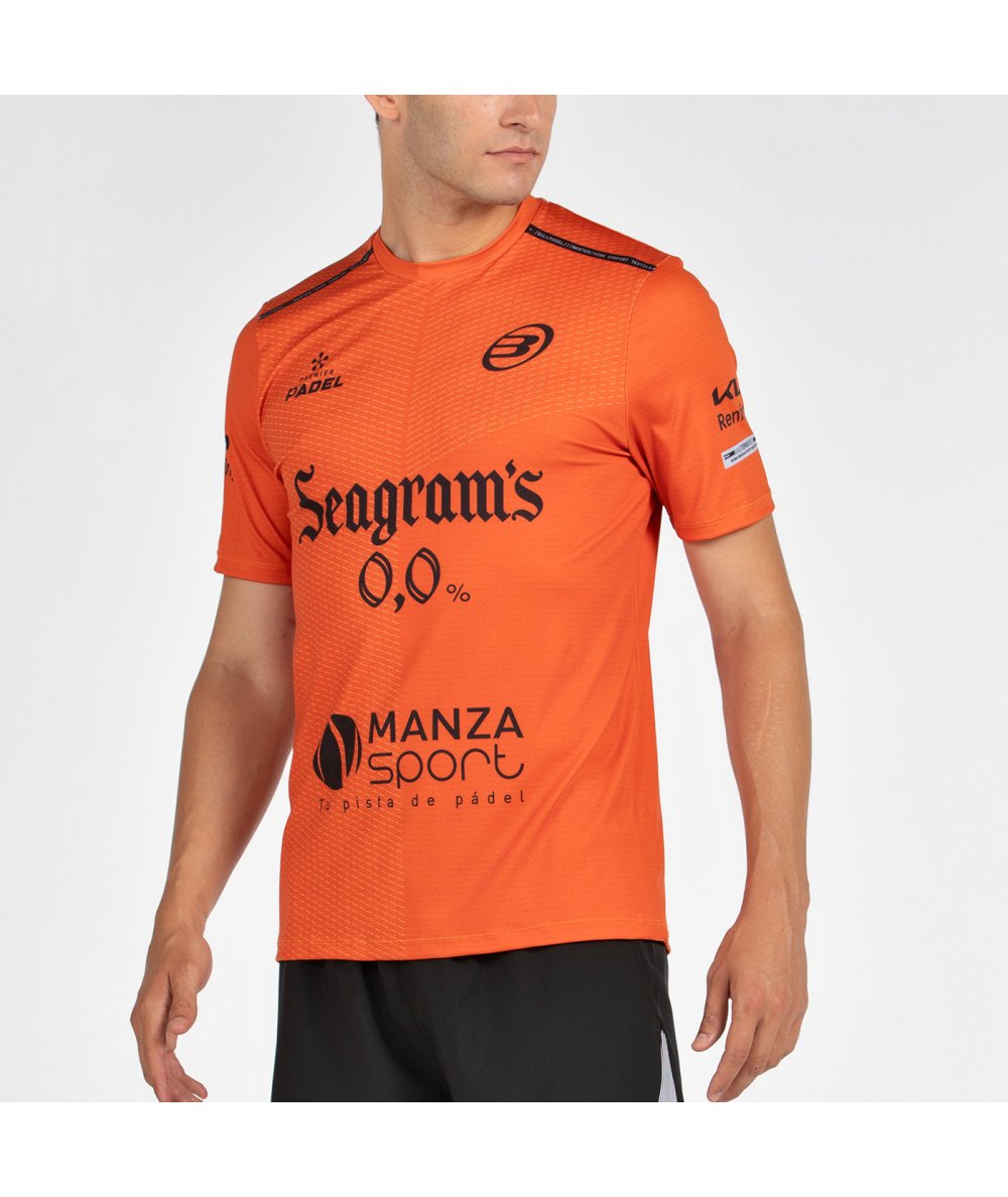 CAMISETA BULLPADEL MESIA PN ARCILLA