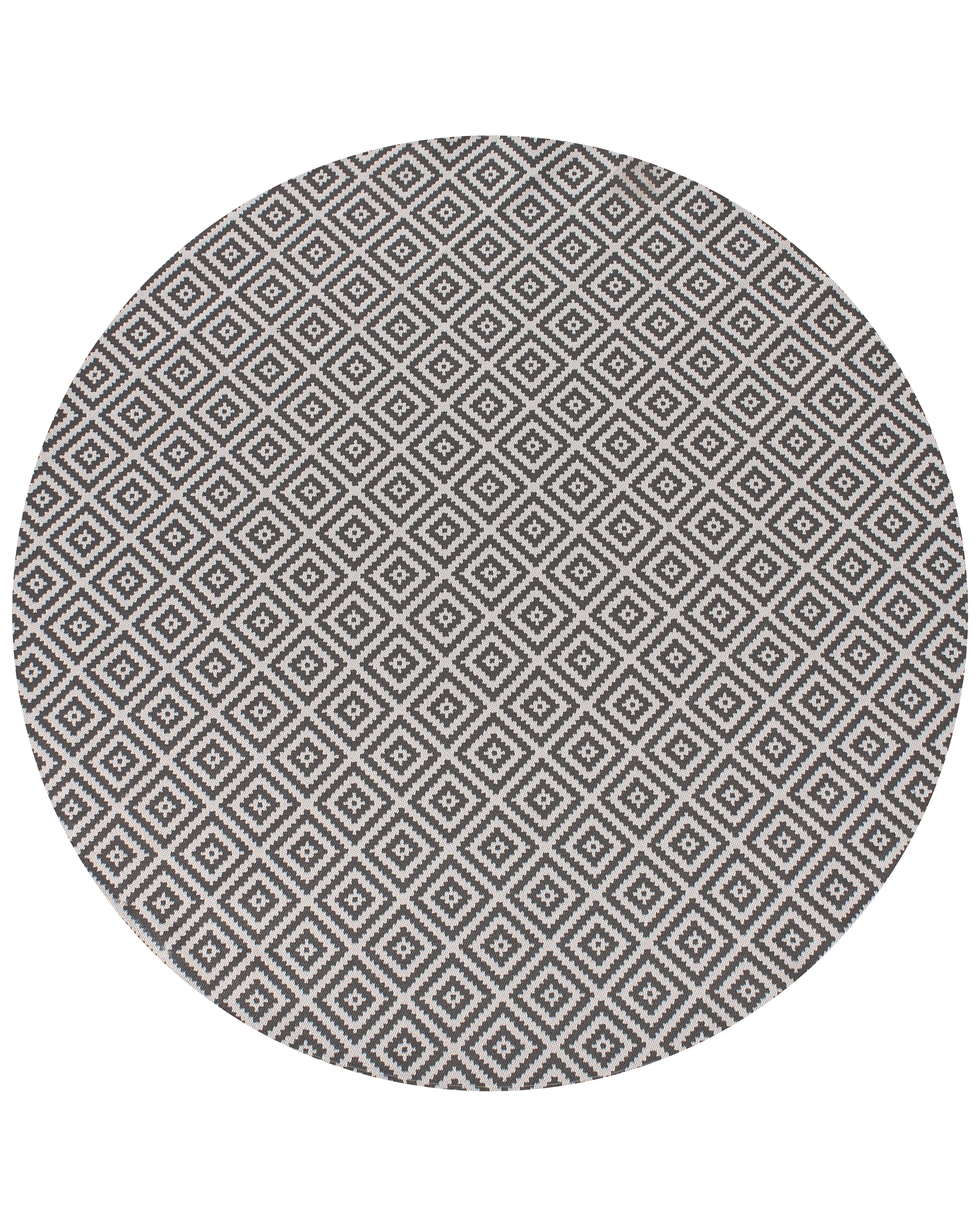 Outdoor Rug THRISSUR Grey ? 120 cm