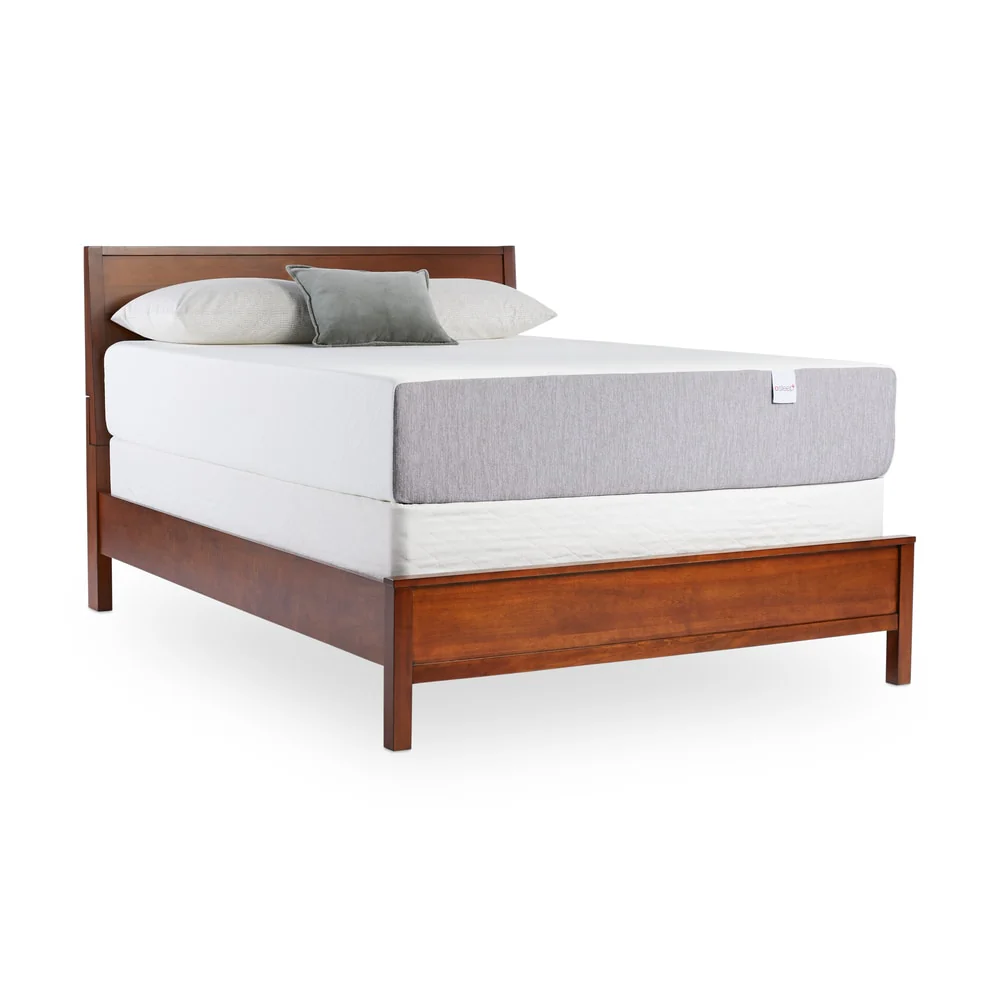 Select Luxury 12-inch Medium Firm Gel Memory Foam Mattress and Foundation Set