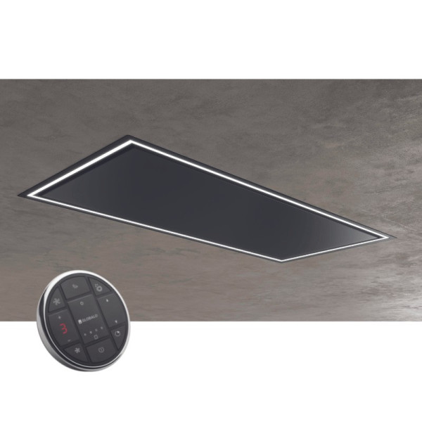 GLOBALO okap sufitowy Alaris 90.1 Black