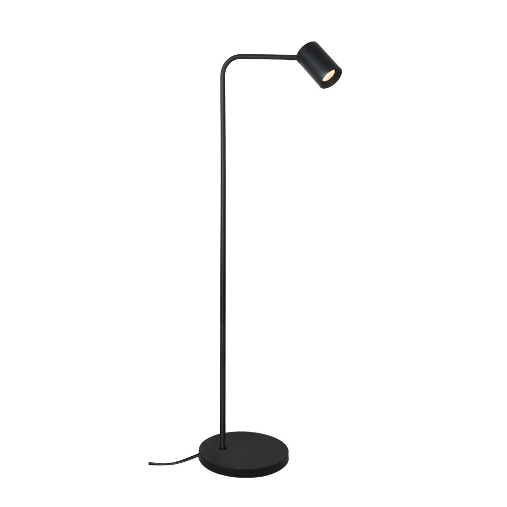 Artdelight vloerlamp Megano - 1 lichts - 25 x 135  cm - zwart