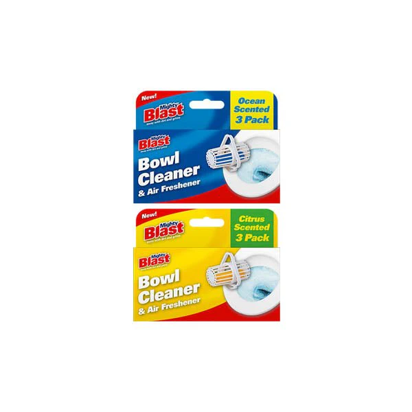 Mighty Blast Toilet Bowl Cleaner 3 Pack